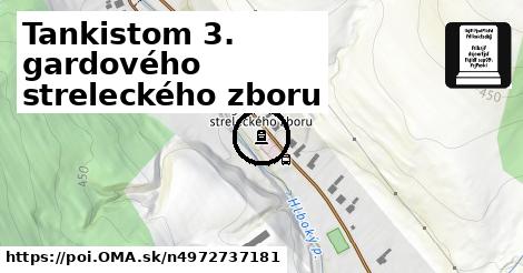 Tankistom 3. gardového streleckého zboru