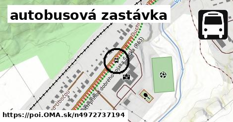 autobusová zastávka