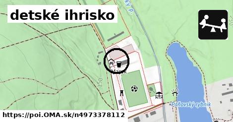 detské ihrisko