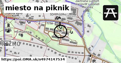 miesto na piknik