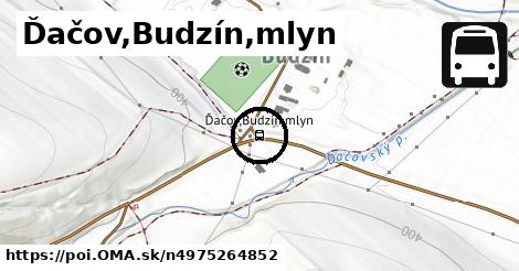 Ďačov,Budzín,mlyn