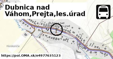 Dubnica nad Váhom,Prejta,les.úrad