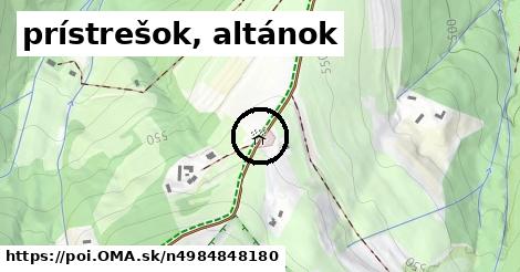 prístrešok, altánok