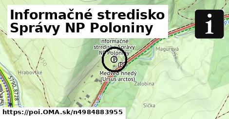 Informačné stredisko Správy NP Poloniny