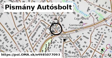 Pismány Autósbolt