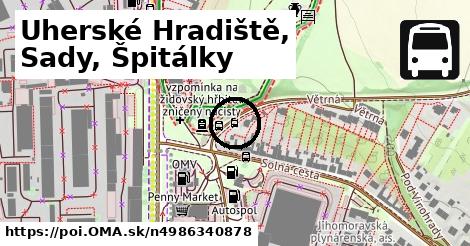 Uherské Hradiště, Sady, Špitálky