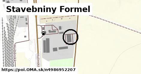 Stavebniny Formel