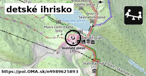 detské ihrisko