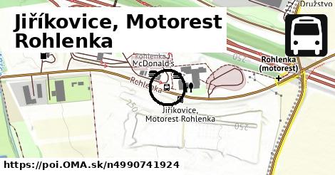 Jiříkovice, Motorest Rohlenka