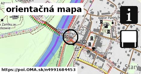 orientačná mapa