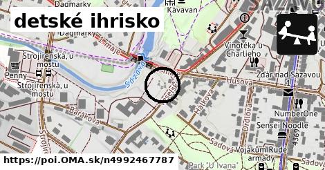 detské ihrisko