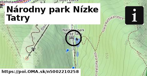 Národny park Nízke Tatry