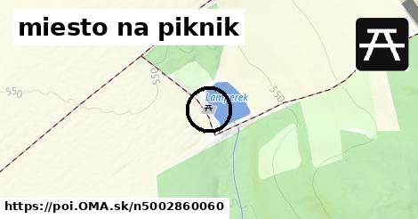 miesto na piknik