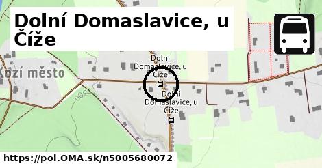 Dolní Domaslavice, u Číže