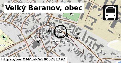 Velký Beranov, obec