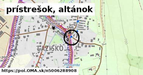 prístrešok, altánok