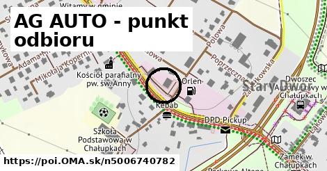 AG AUTO - punkt odbioru