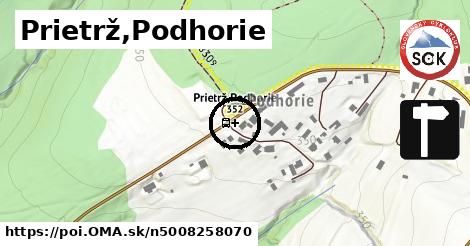 Prietrž,Podhorie