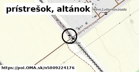 prístrešok, altánok