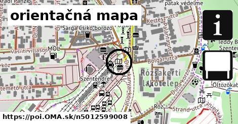 orientačná mapa