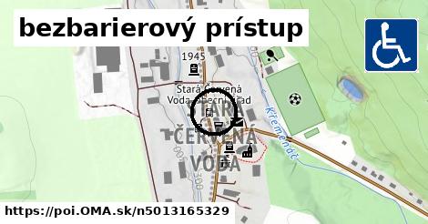 bezbarierový prístup