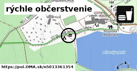 rýchle občerstvenie