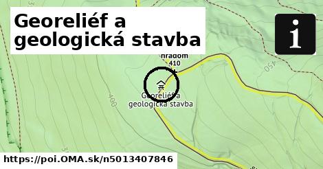 Georeliéf a geologická stavba