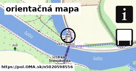 orientačná mapa