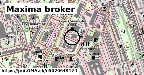 Maxima broker