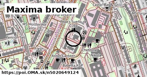 Maxima broker