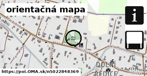 orientačná mapa