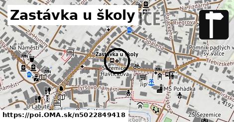 Zastávka u školy