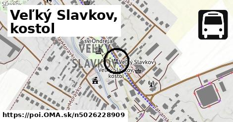 Veľký Slavkov, kostol