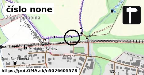 číslo none