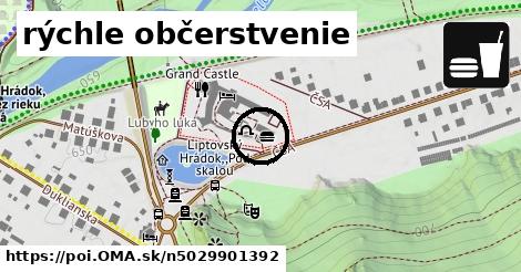 rýchle občerstvenie