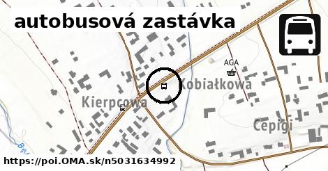 autobusová zastávka