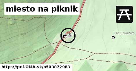 miesto na piknik