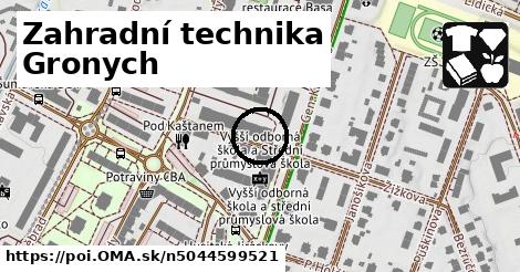 Zahradní technika Gronych