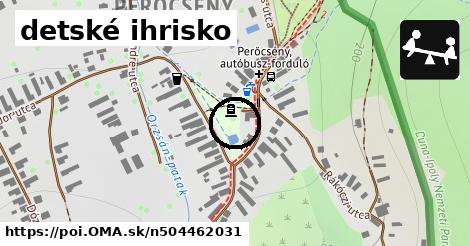 detské ihrisko