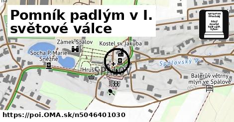 Pomník padlým v I. světové válce