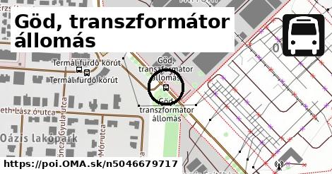 Göd, transzformátor állomás