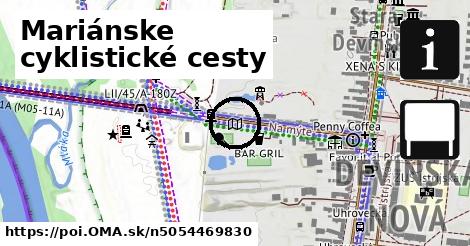 Mariánske cyklistické cesty