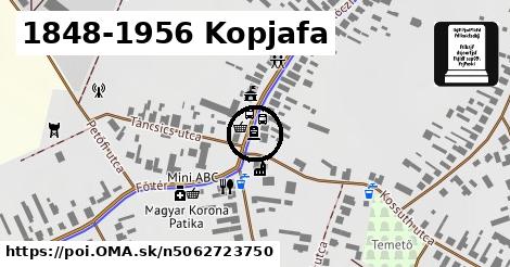 1848-1956 Kopjafa