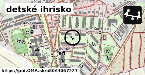 detské ihrisko