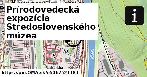 Prírodovedecká expozícia Stredoslovenského múzea