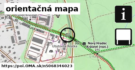 orientačná mapa