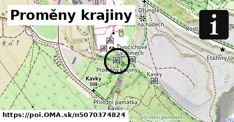 Proměny krajiny