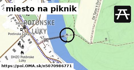 miesto na piknik