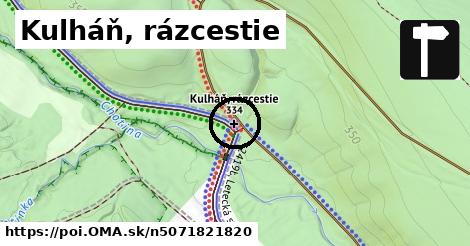 Kulháň, rázcestie