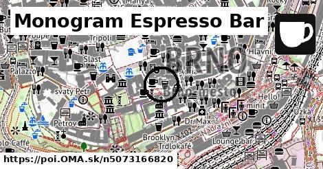 Monogram Espresso Bar